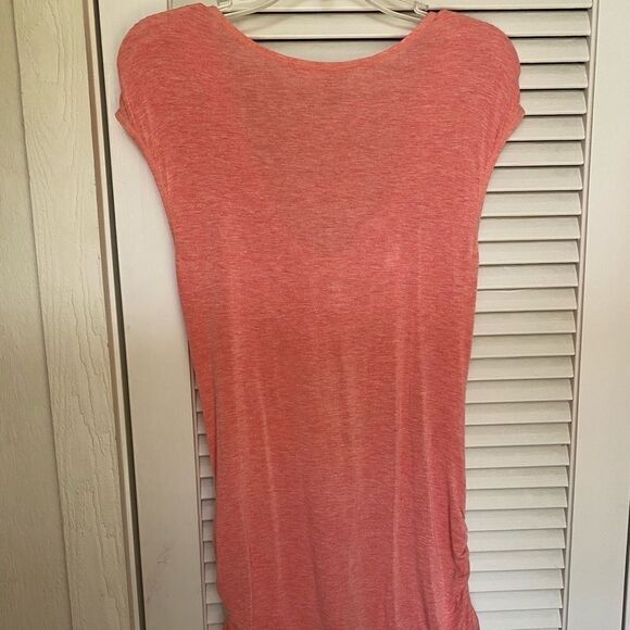 Max
studio Coral drape neck cap sleeve‎ knit top - Picture 4 of 5